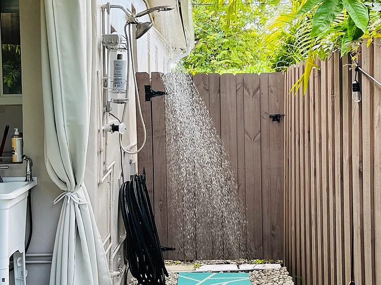 Outdoor shower