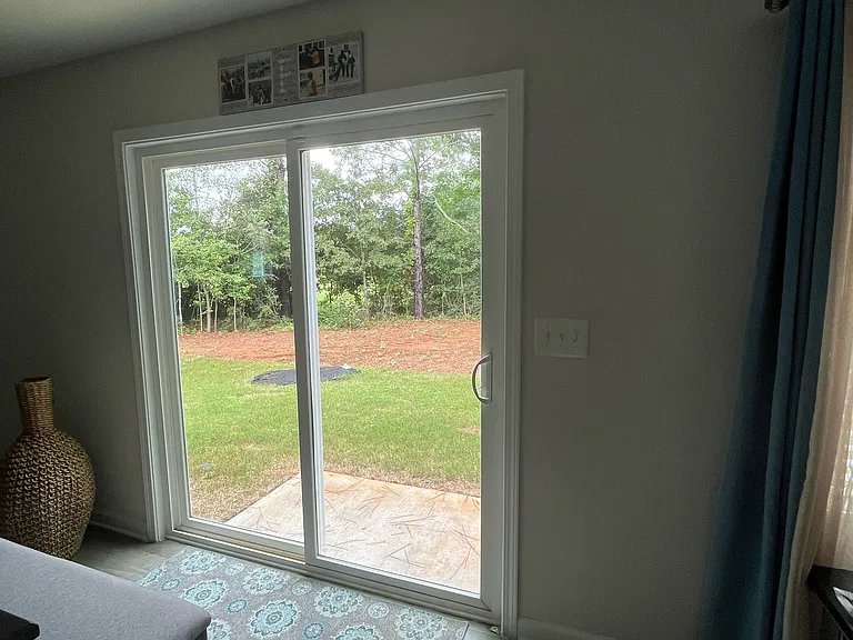 Back sliding door