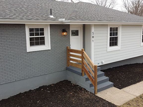 New front door and rail