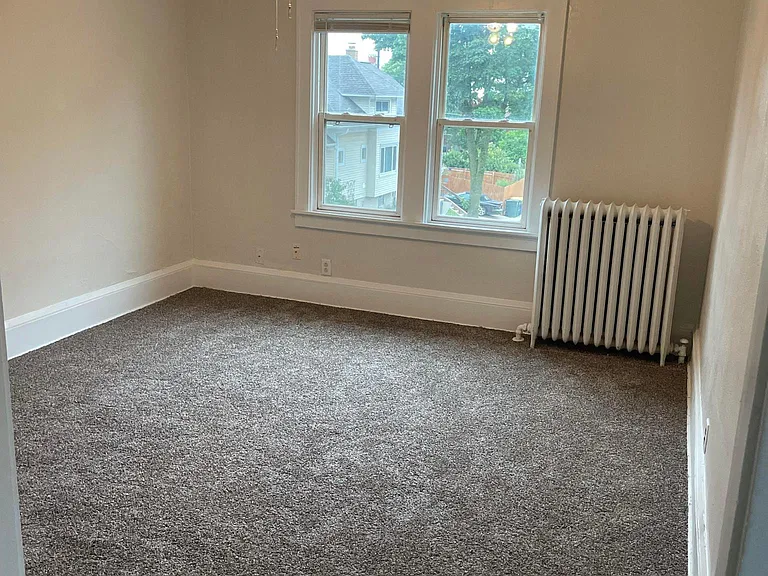Family room - freshly painted, new carpet