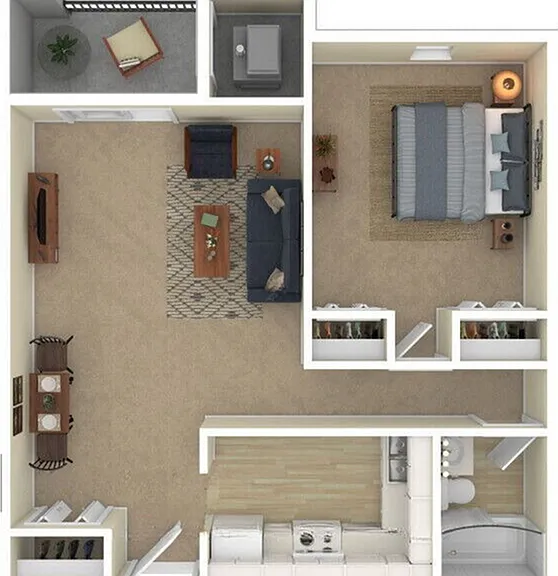 Chasemont Apartments - 1 Bed 1 Bathroom - 725 sqft Chasemont Apartments - 1 Bed 1 Bathroom - 725 sqft