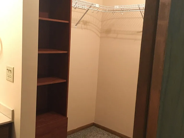 Master walk-in closet