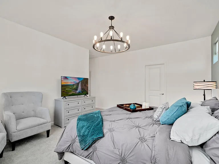 Master: Updated Light Fixtures, Walk In Closet