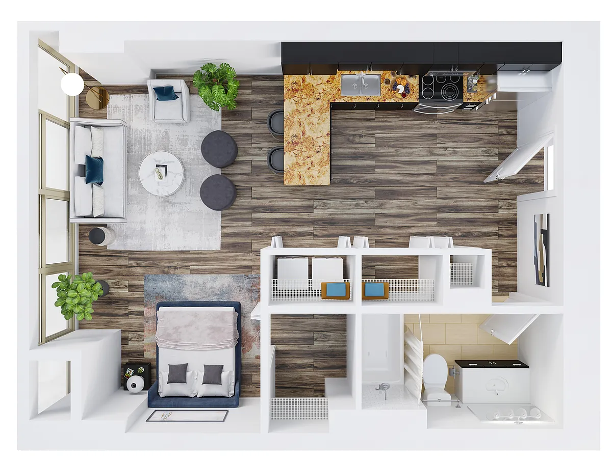 Floor plan E4