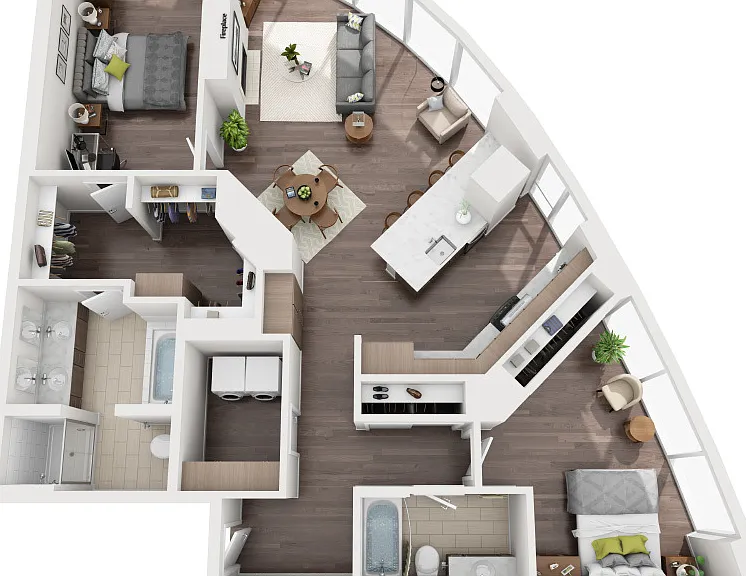 Club A floor plan McKenzie