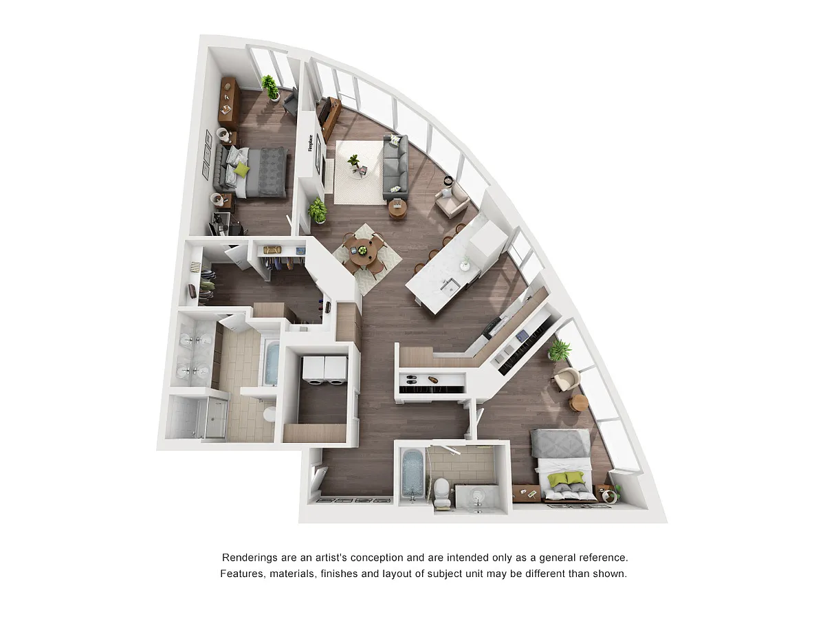 Floor plan Club A
