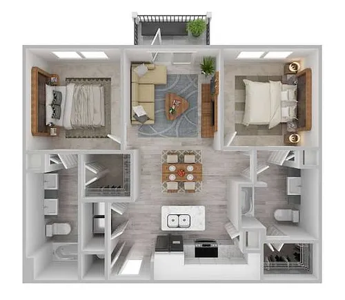 Floor plan The Edisto