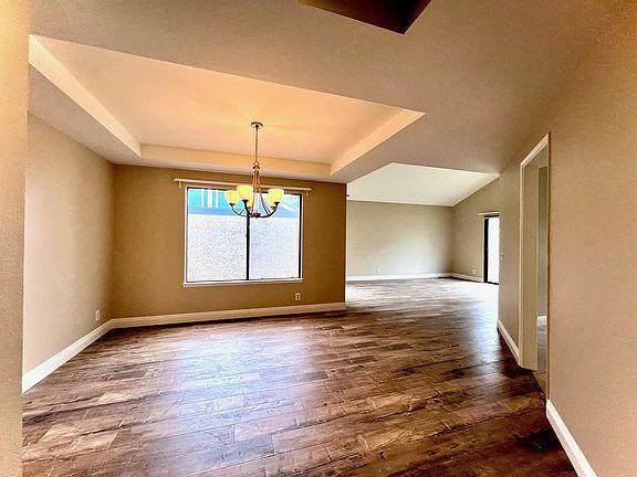 open and bright dining room