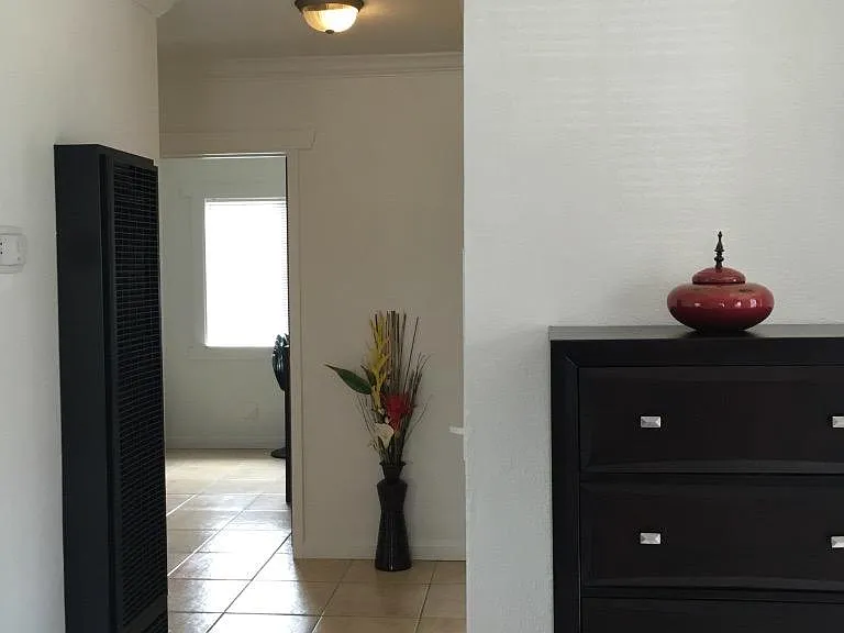 Hallway to the Bedrooms.