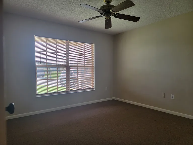 Split Floorplan features Second Bedroom separated by Living Room