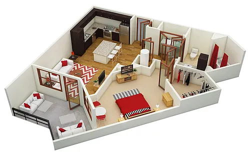 Floor plan Pantheon