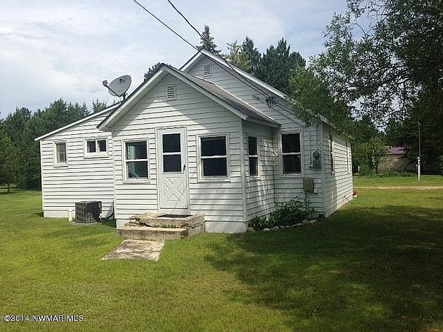 South side of house