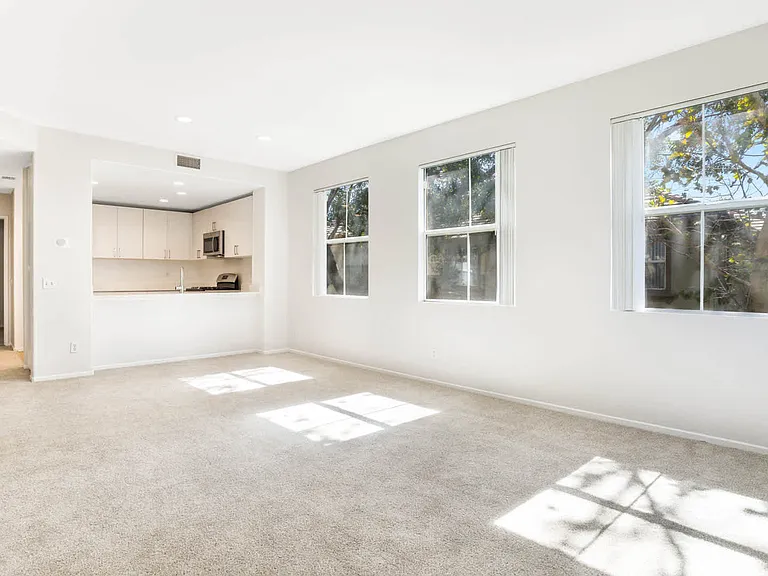 Carpeted Living Room