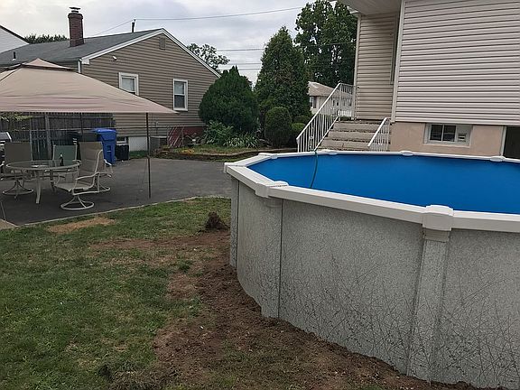 Brand new pool added 