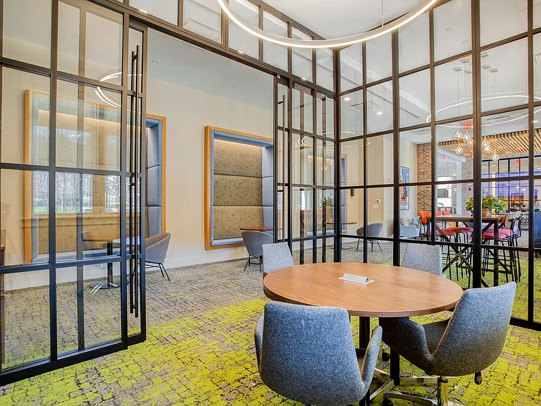 Reserve our private conference room for an extended work space