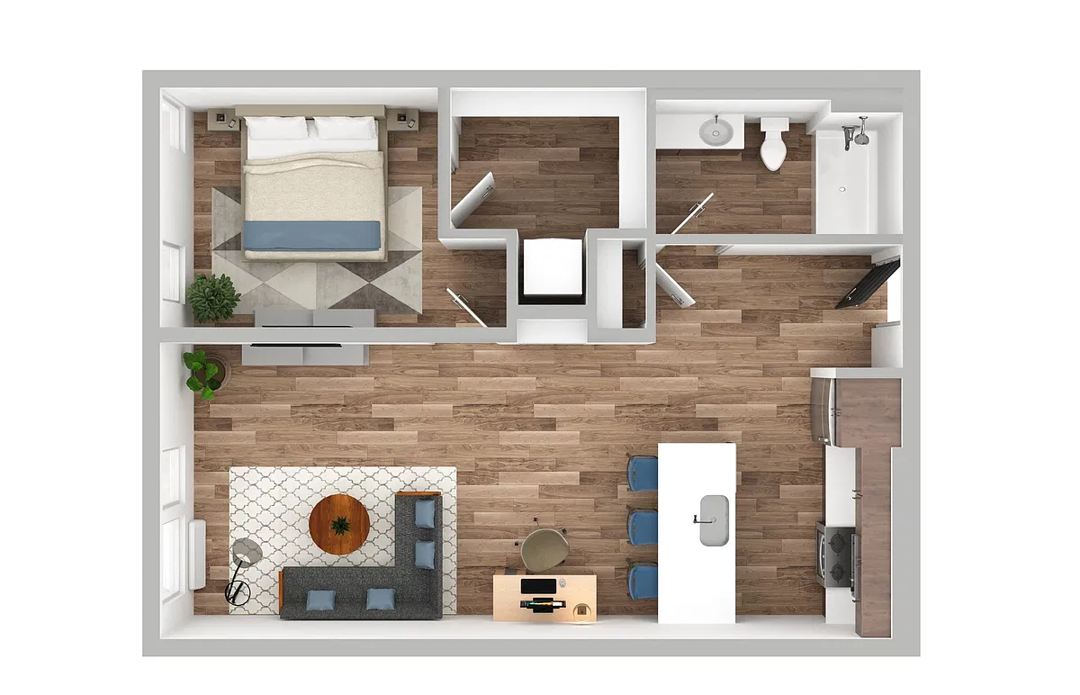 Floor plan 1A