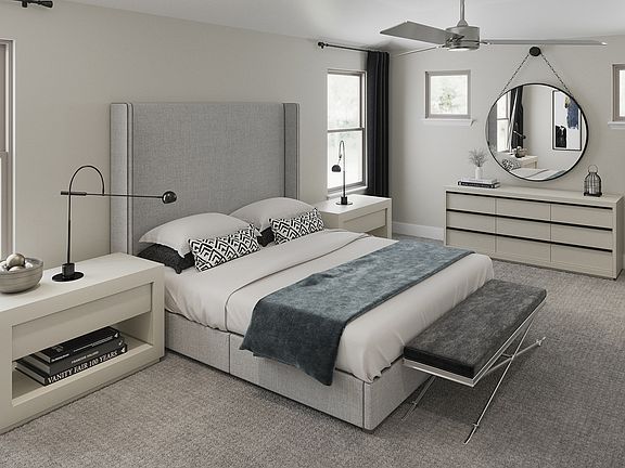 REPRESENTATIVE PHOTO - Primary Bedroom in the Early Snow Package