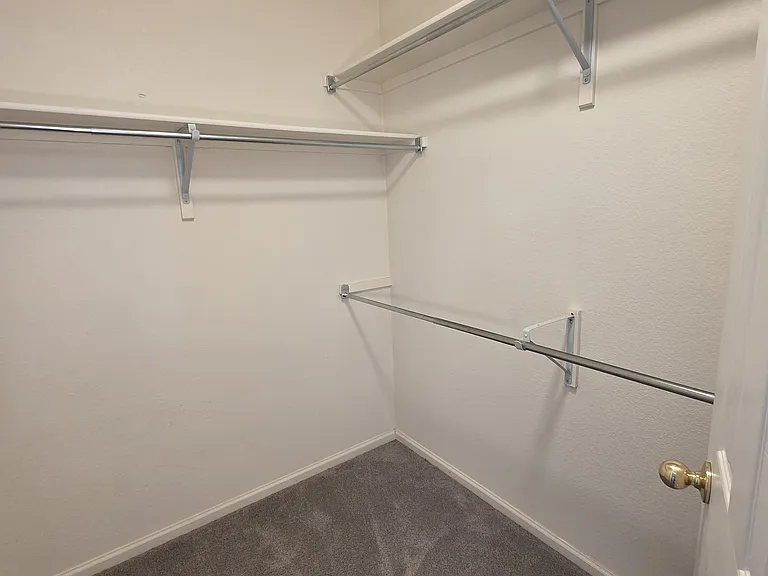 Master walk in closet