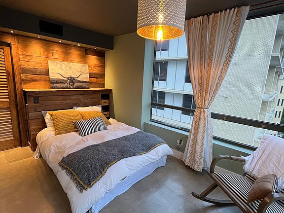 Master bedroom. Northwest corner with views facing West Lake Hills, UT, and more.