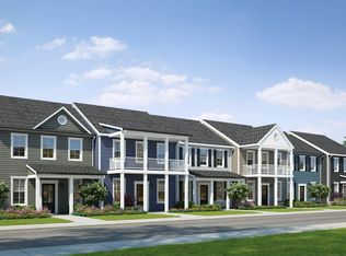 The Fairfax 2-story walkout Plan, Westhill Townhomes, Blacksburg, VA 24060