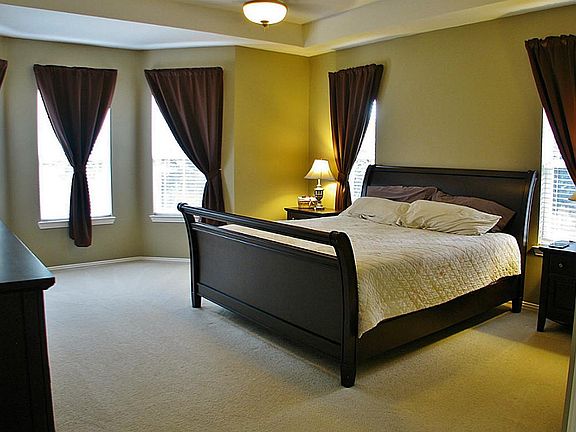 Downstairs master suite.