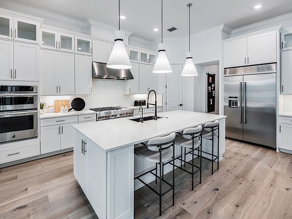 Thoughtfully designed chef-inspired kitchen with luxurious design details