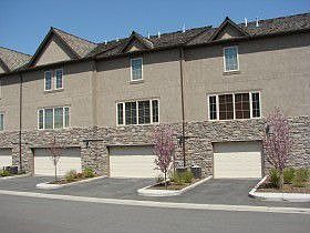 BACK OF CONDO / GARAGE