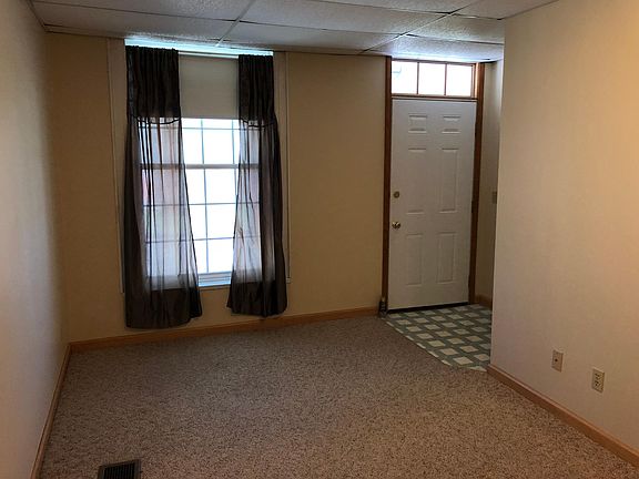 Living room and front entrance