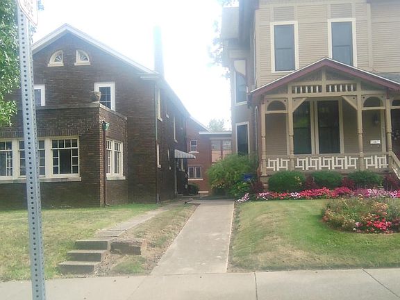 side of house with balcony
