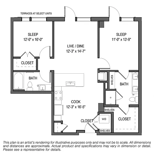 Floor plan B2