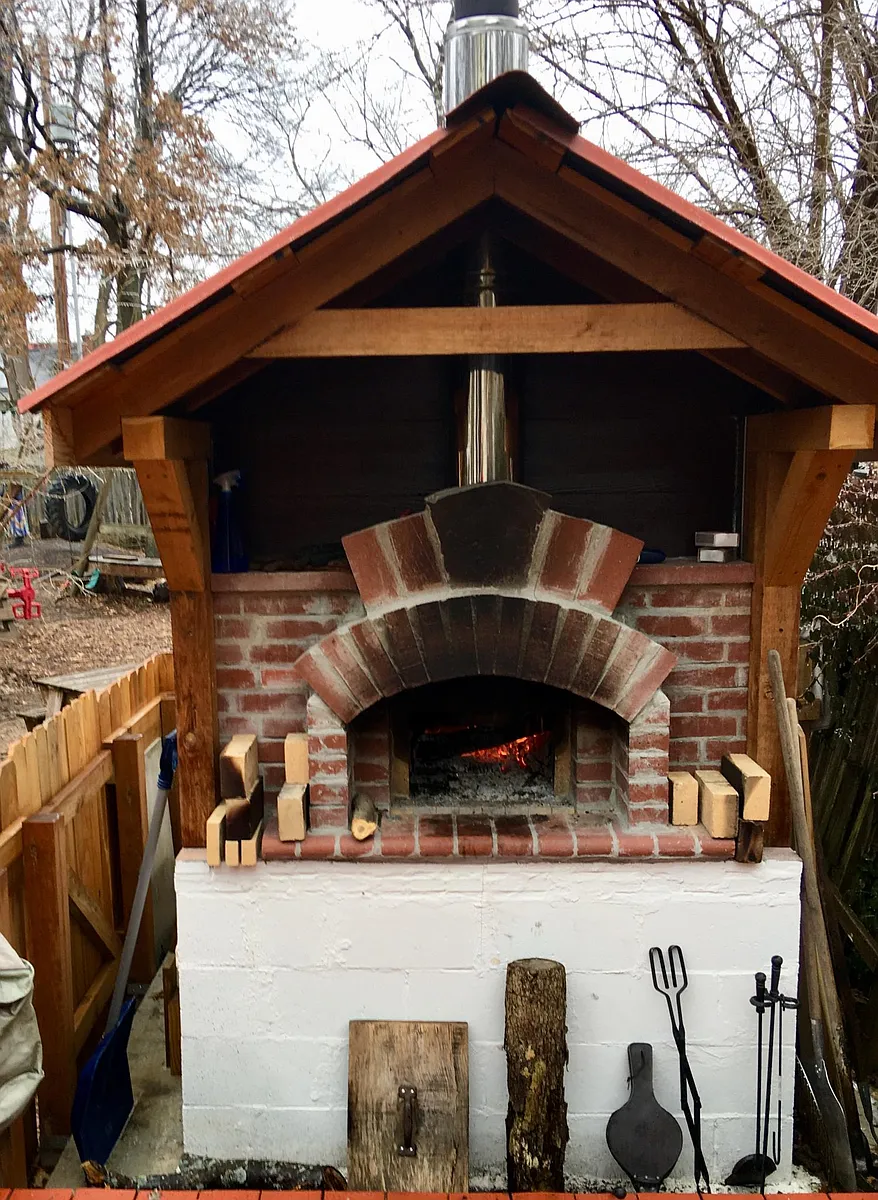 Brick bread oven - 107 Park Hill Ave