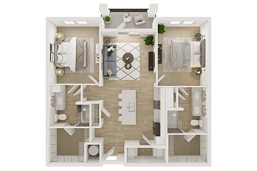Floor plan B2D
