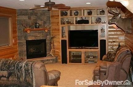 Living Area in basement