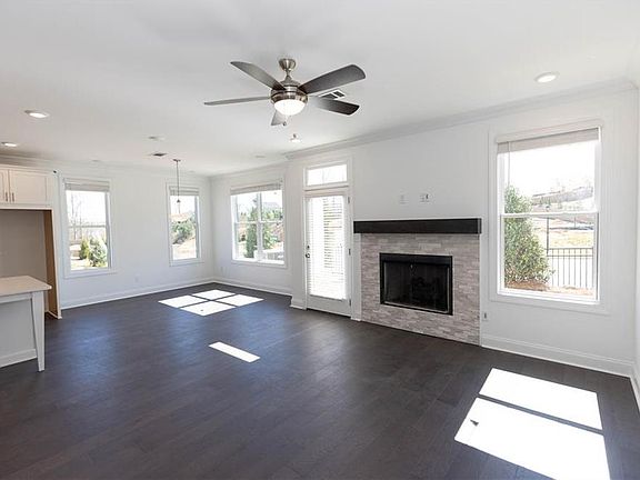 Beautiful hard surface floors flow throughout main level.