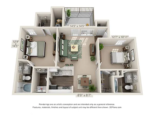Floor plan The Dogwood