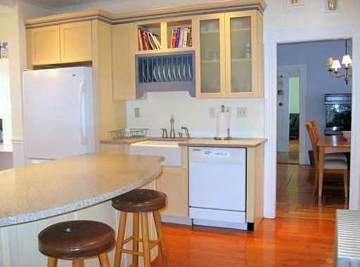 Kitchen from back door