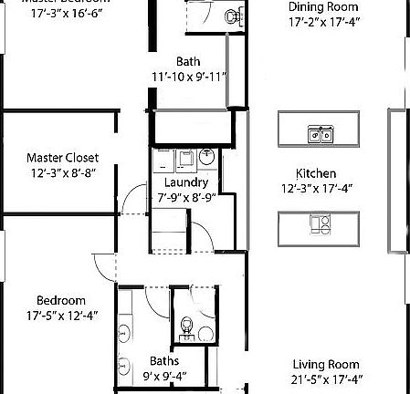 House lay-out/dimensions