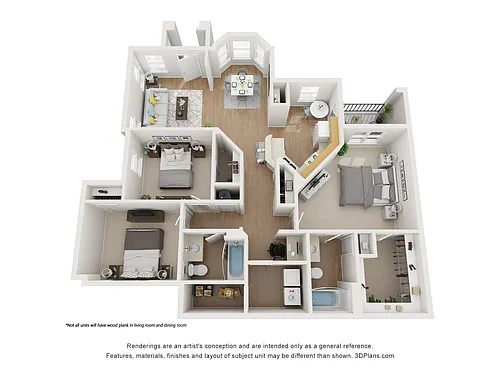 Floor plan C1