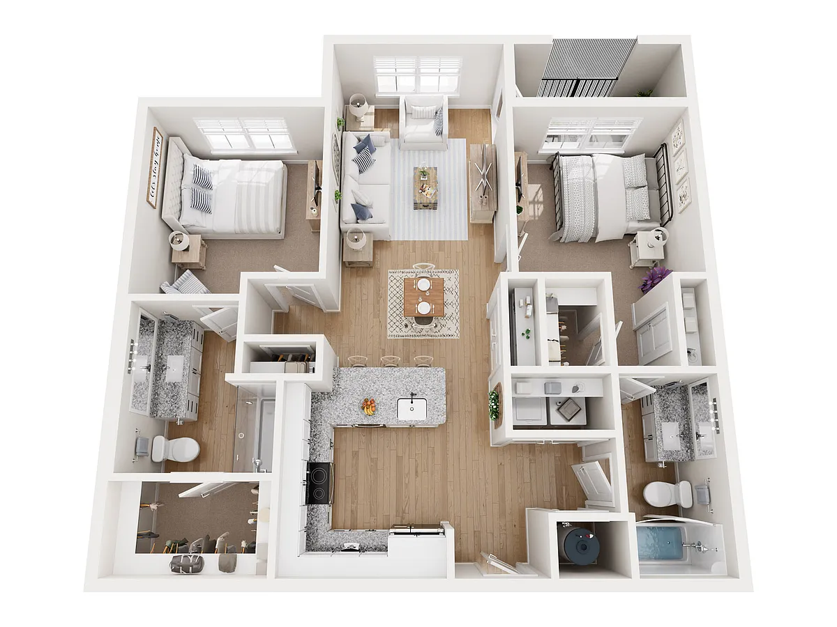 Floor plan B1