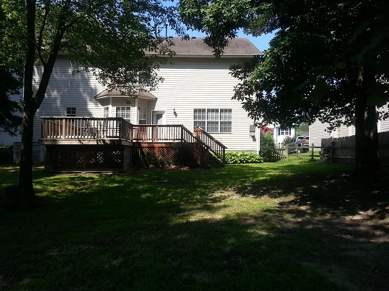 Back Deck and Home