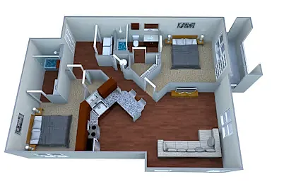 Floor plan Legacy - 2D