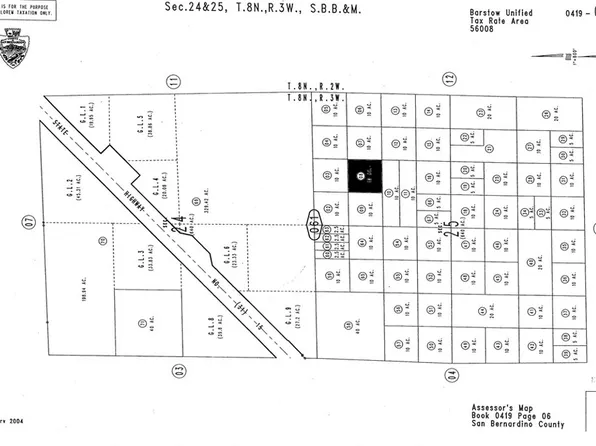 0 Near Hodge Rd, Barstow, CA 92311