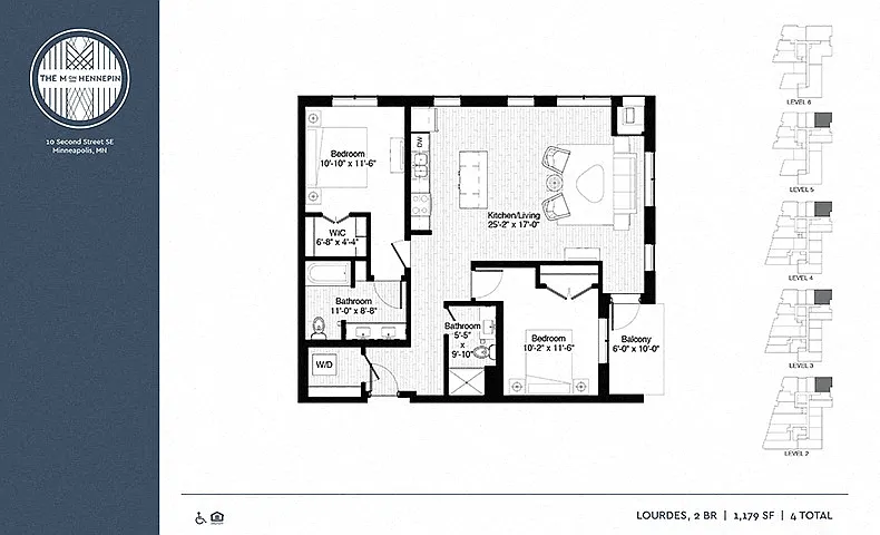 Floor plan Lourdes