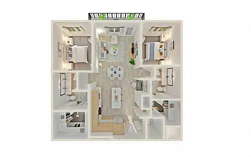 Floor plan B6