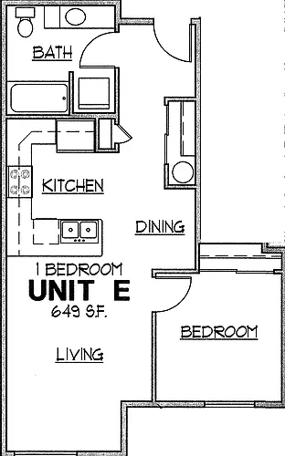 Floor plan E