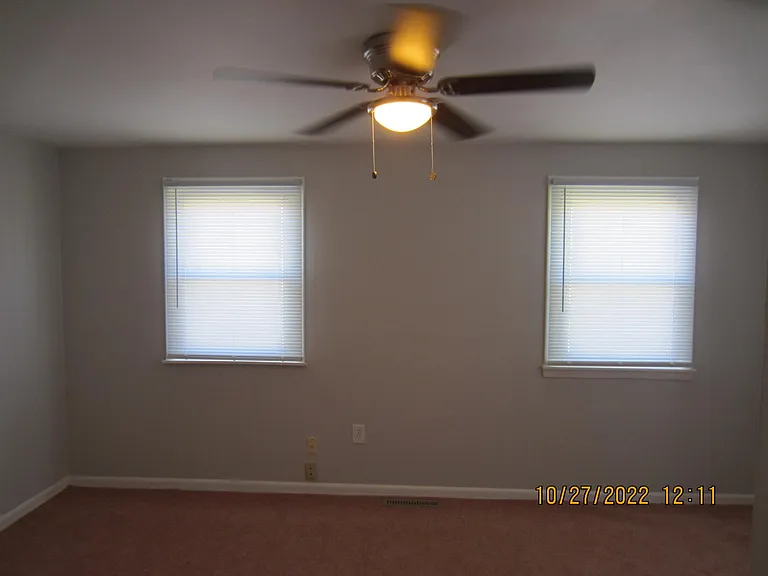 Prime bedroom- actual bedroom is larger than photo shows. There is another window to the right of the photo.