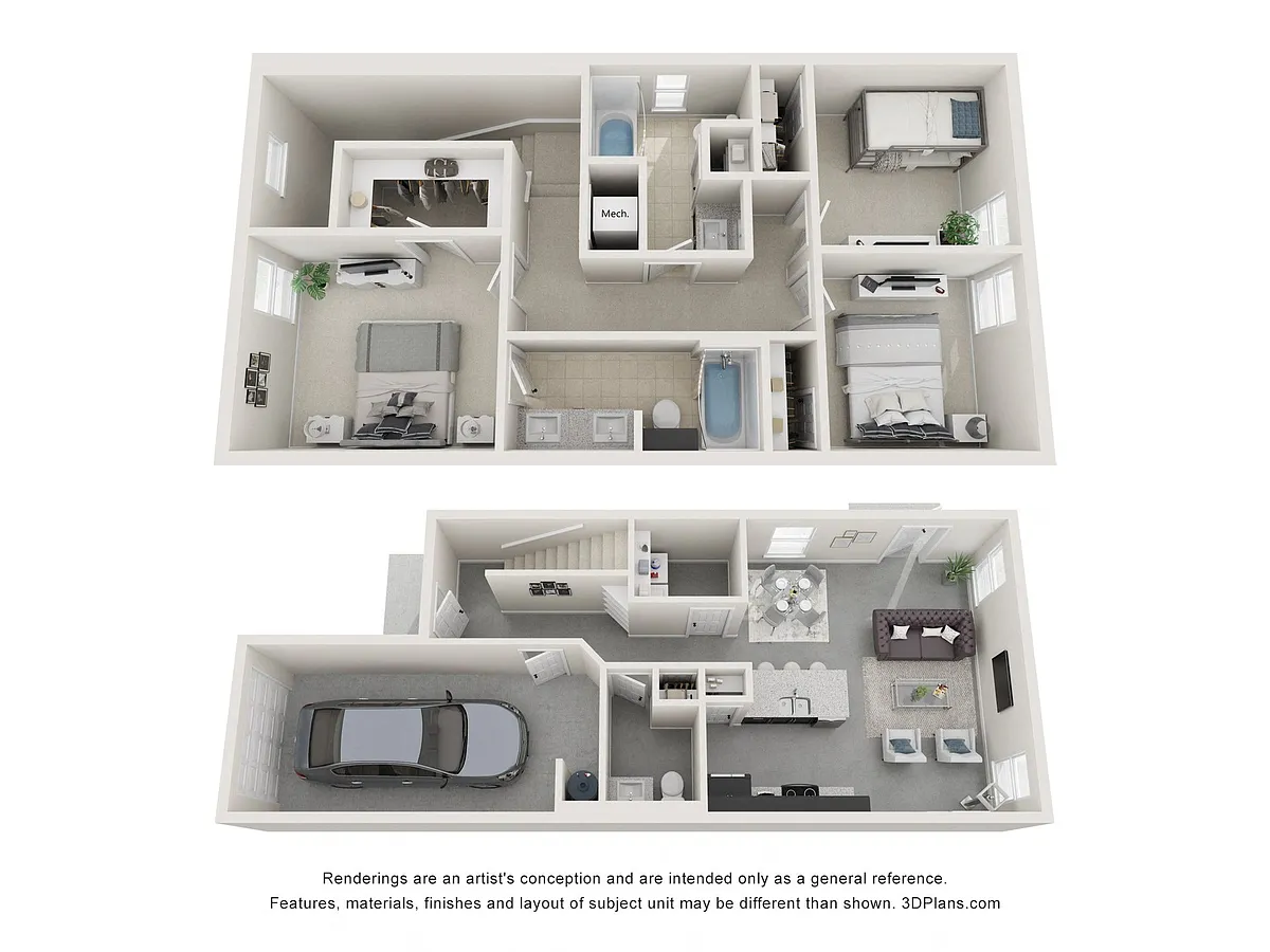 Floor plan The Sabine