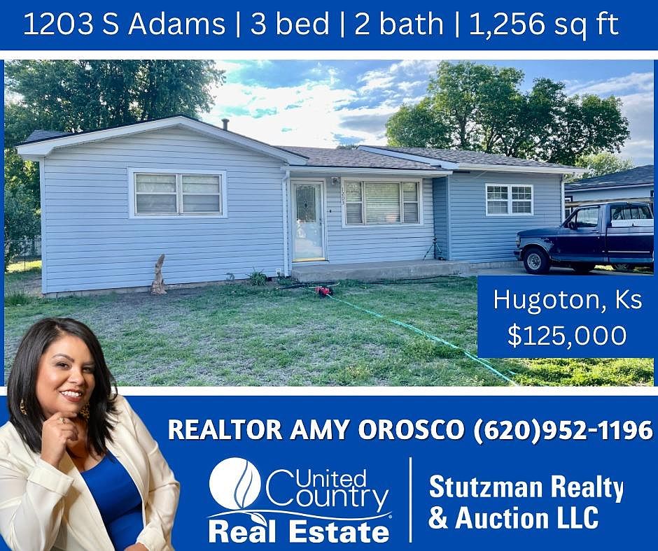 1203 S Adams St, Hugoton, KS 67951 Zillow