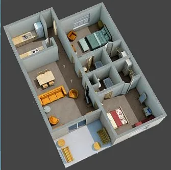 Floor plan B3