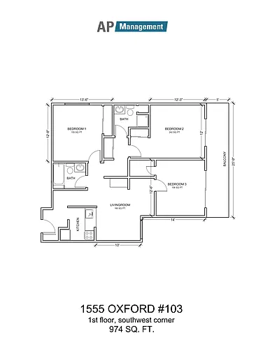 Floor plan 103